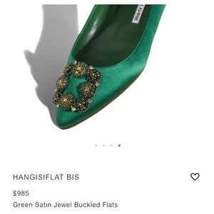 manolo blahnik hangisiflat bis flats